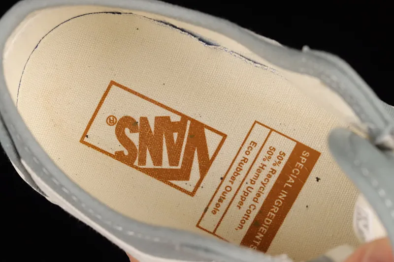 All categories Vans Vans series Vans Mid Vans China Vans Old Skool Vans gray green side stripes fun printed low-top casual sneakers VN0A54F4AST